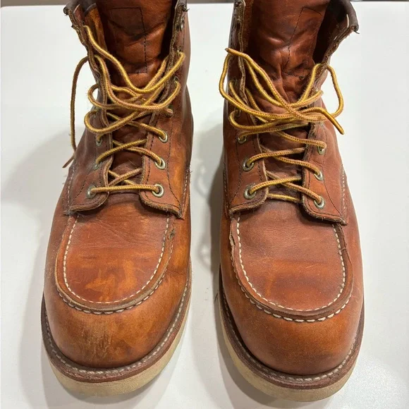 Red Wing Men's Heritage Moc Lug leather boots in Men’s size 12. - Picture 2 of 12